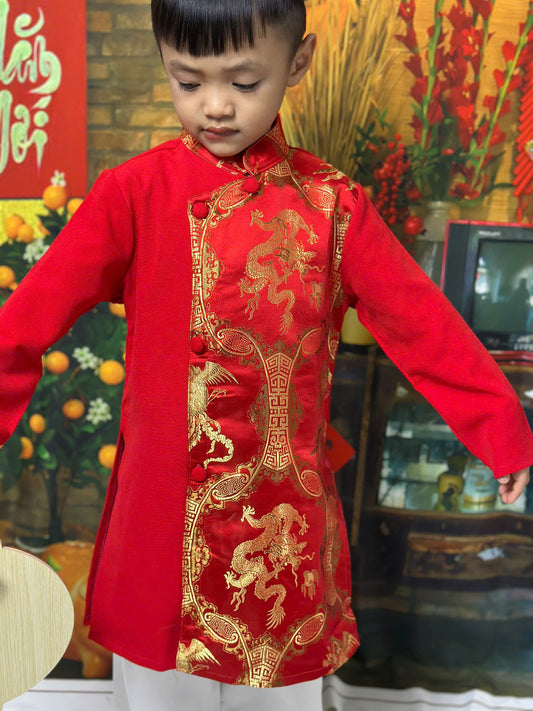 PH1 Boy Vietnamese Ao Dai Dress- Ao Dai For Boy