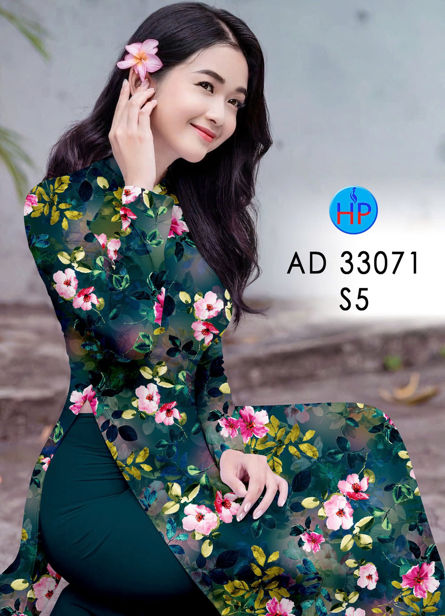 3D Floral Ao Dai For Women | Traditional Ao Dai Vietnamese