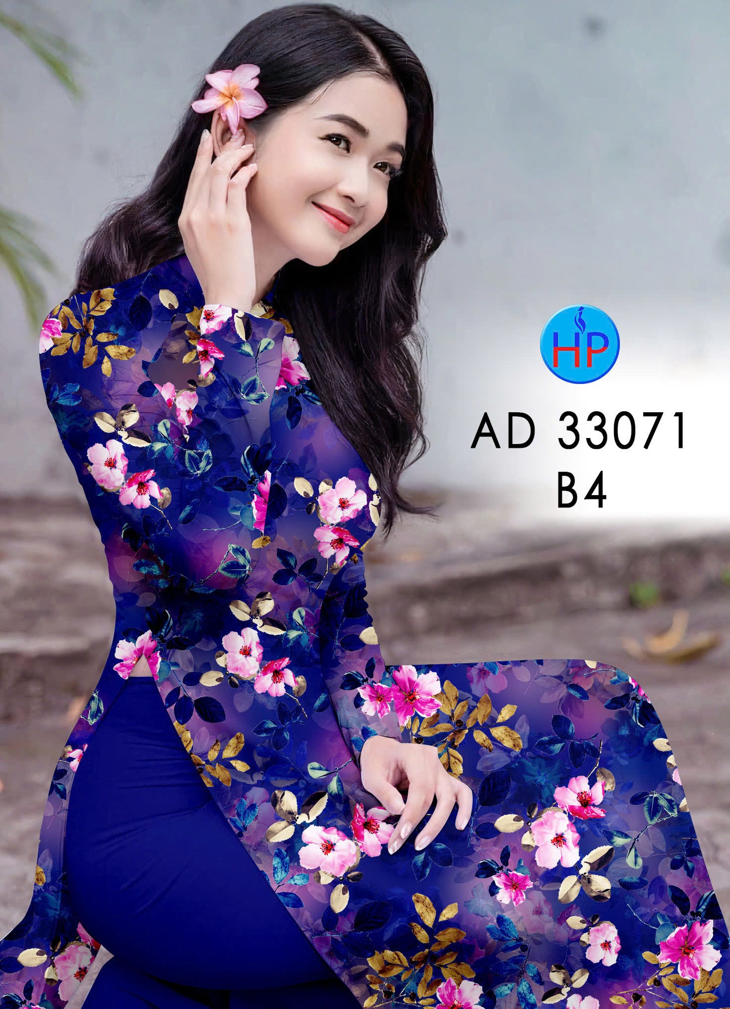 3D Floral Ao Dai For Women | Traditional Ao Dai Vietnamese