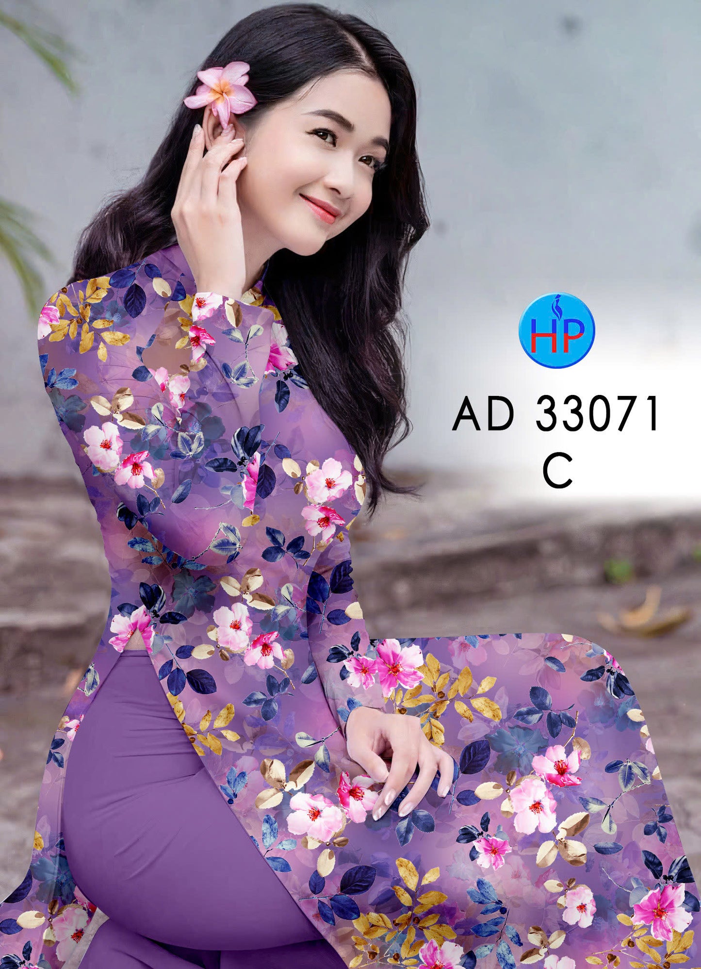 3D Floral Ao Dai For Women | Traditional Ao Dai Vietnamese