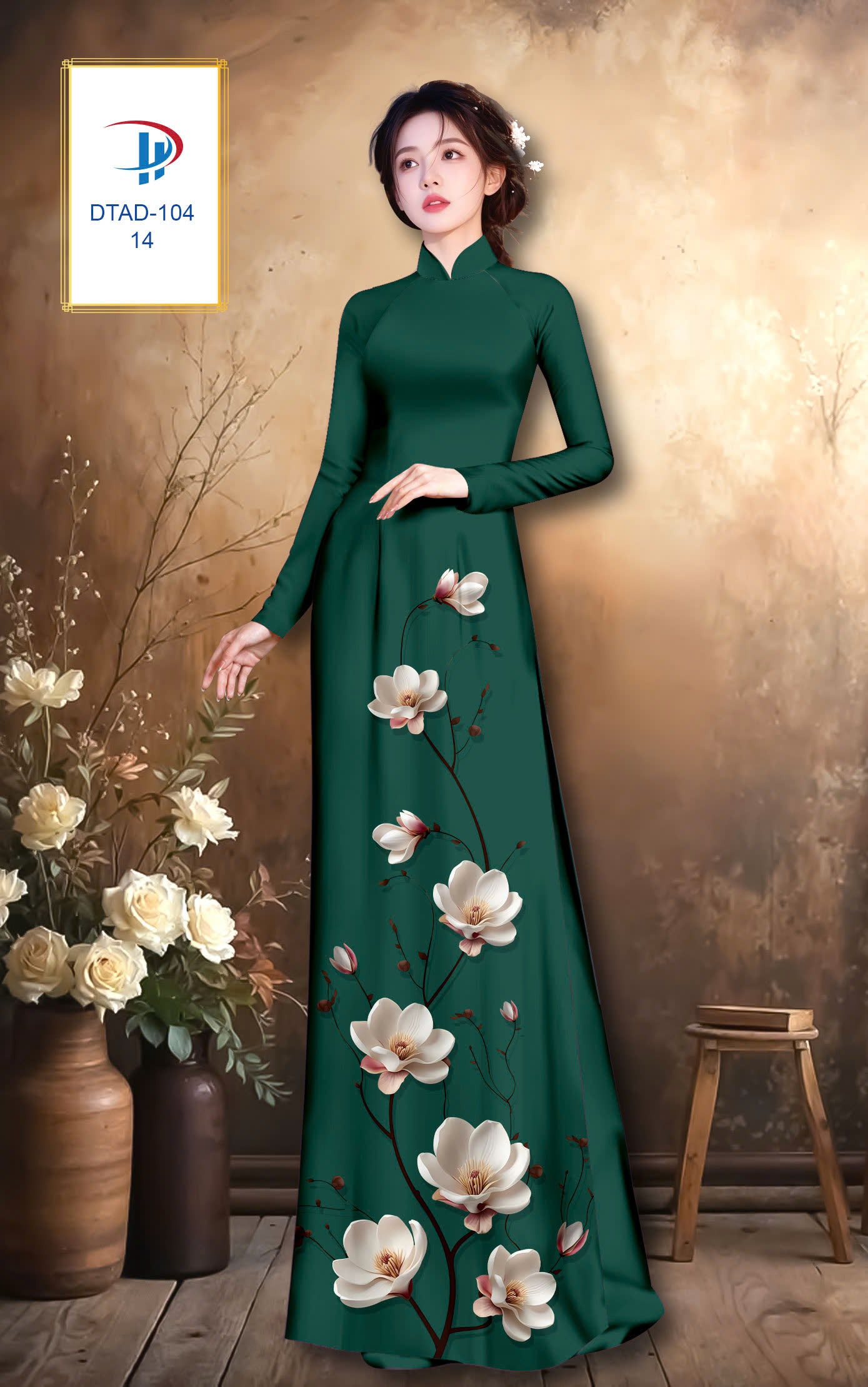 3D Silk Traditional Ao Dai Vietnam | Vietnamese Ao Dai For Women