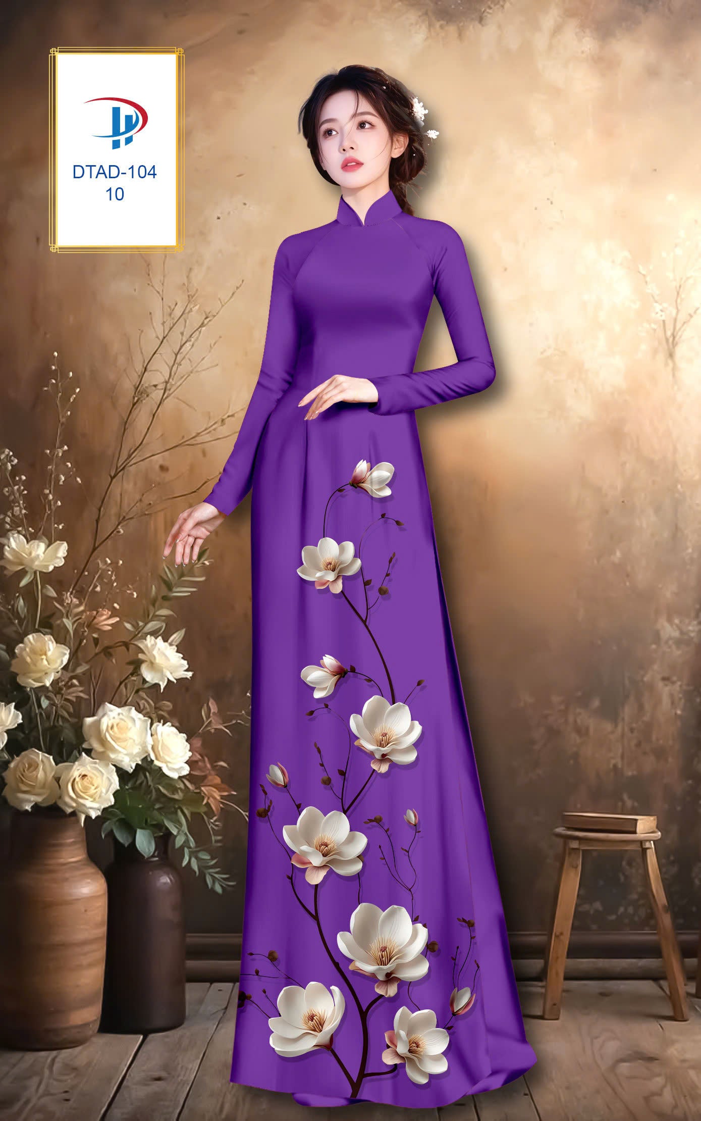 3D Silk Traditional Ao Dai Vietnam | Vietnamese Ao Dai For Women
