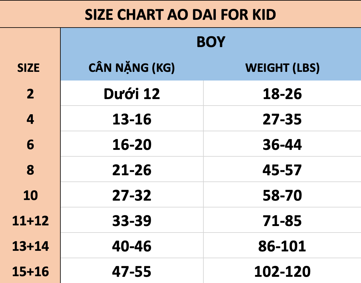 PE2: Dragon Vietnamese Boy Ao Dai - Vietnamese Long Dress Ao Dai For Kid