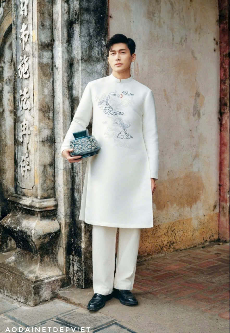 Vũ Hạc Ao Dai For Men | Men Dress