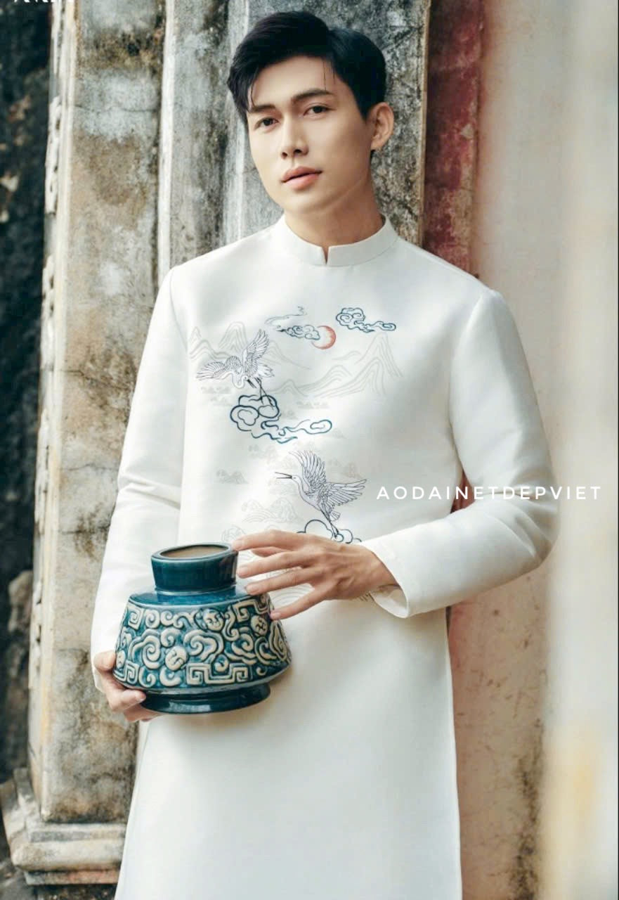Vũ Hạc Ao Dai For Men | Men Dress