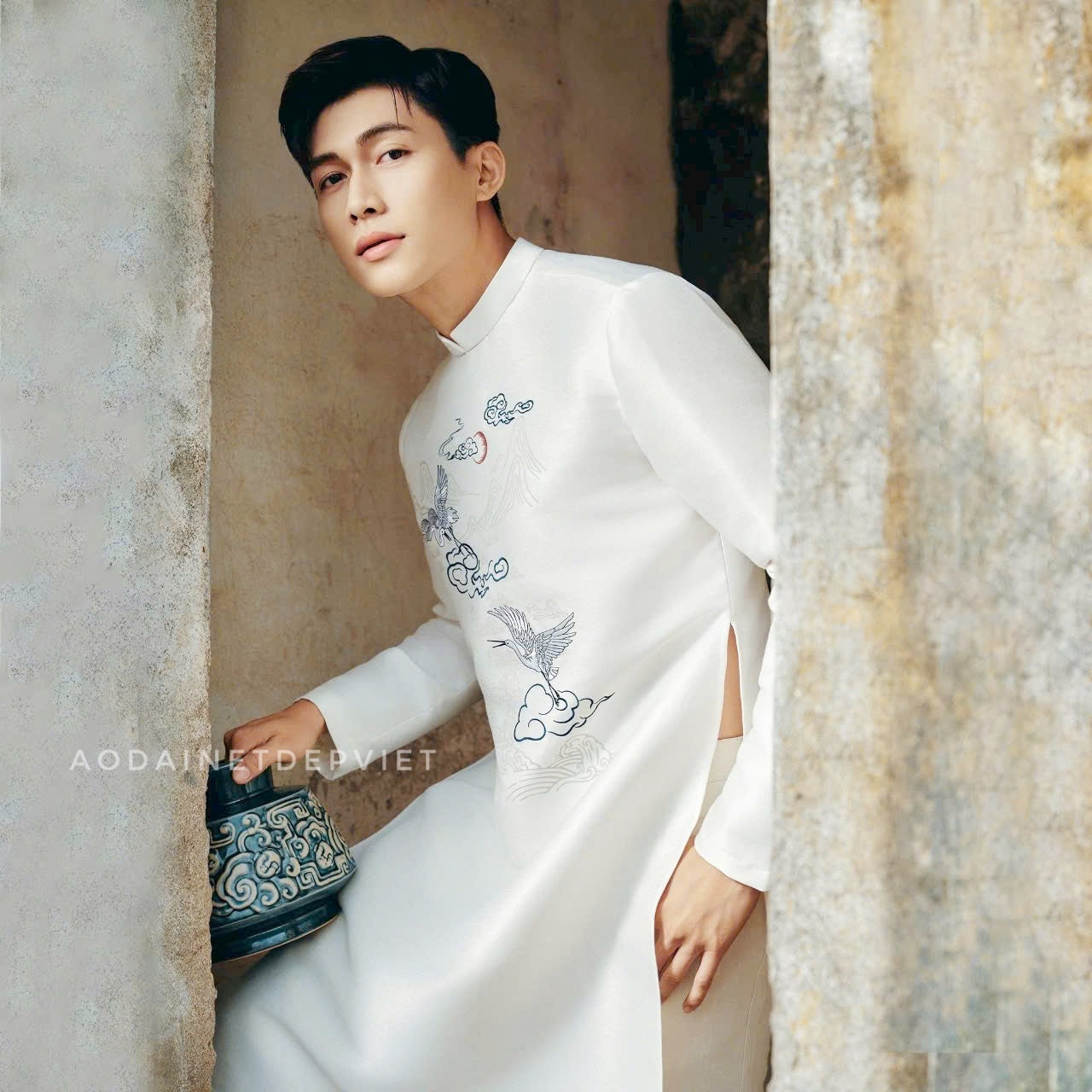 Vũ Hạc Ao Dai For Men | Men Dress