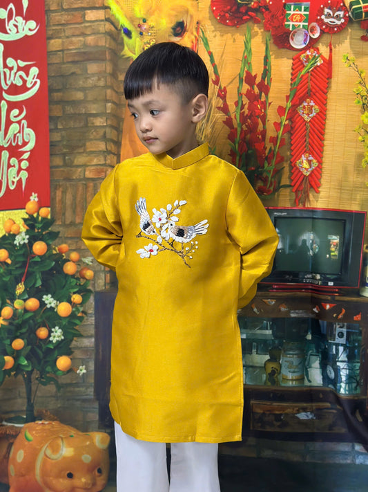 BL2: Boy Vietnamese Ao Dai Dress | Vietnamese Ao Dai- Ao Dai Top