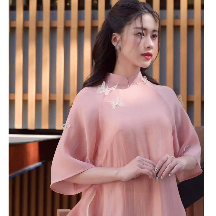 Vietnamese Modernized Ao Dai | 3D Butterfly Ao Dai For Women | Lunar New Year