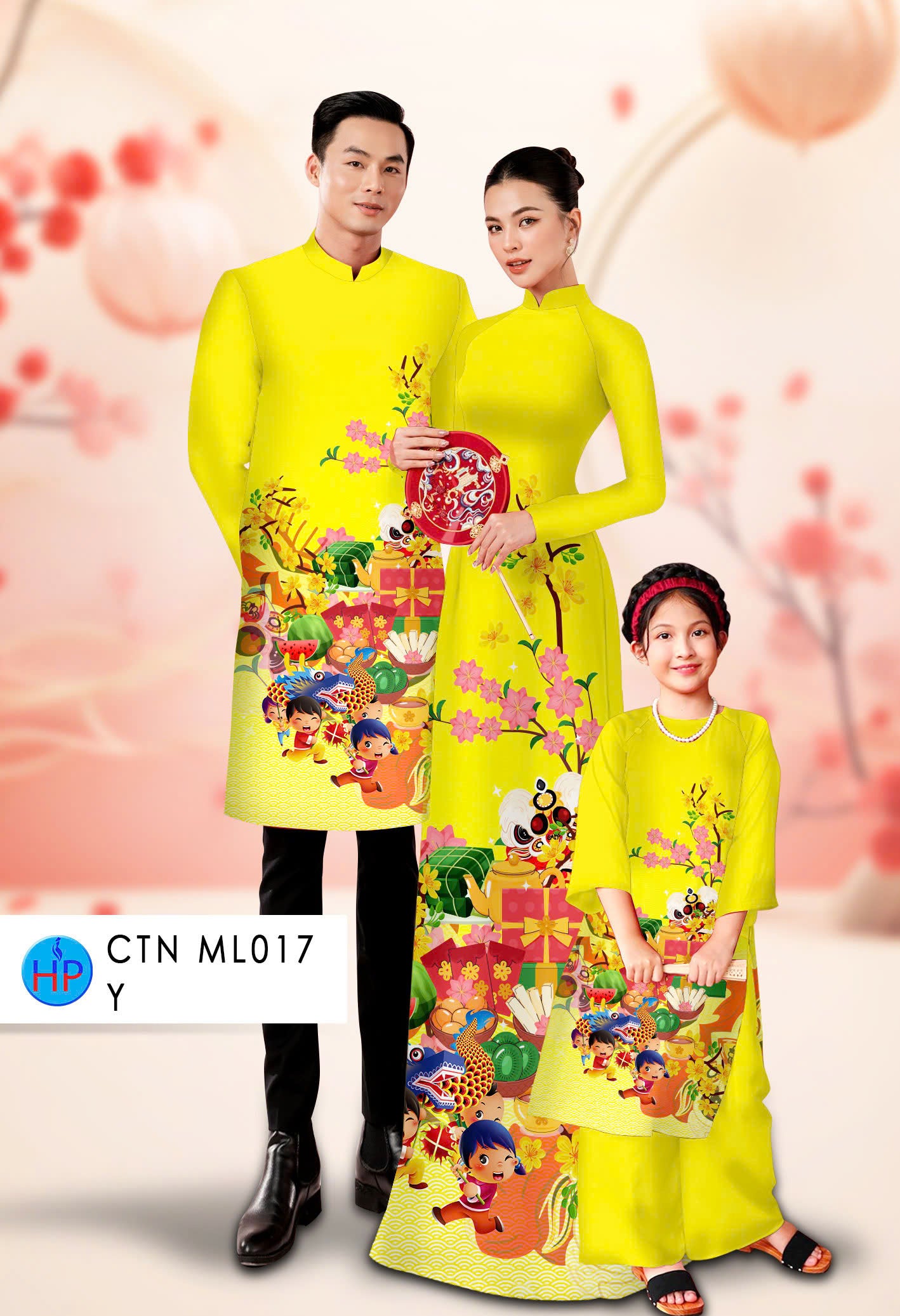 Yellow Ao Dai For Women Men - Couple Ao Dai | Family Ao Dai Dresses