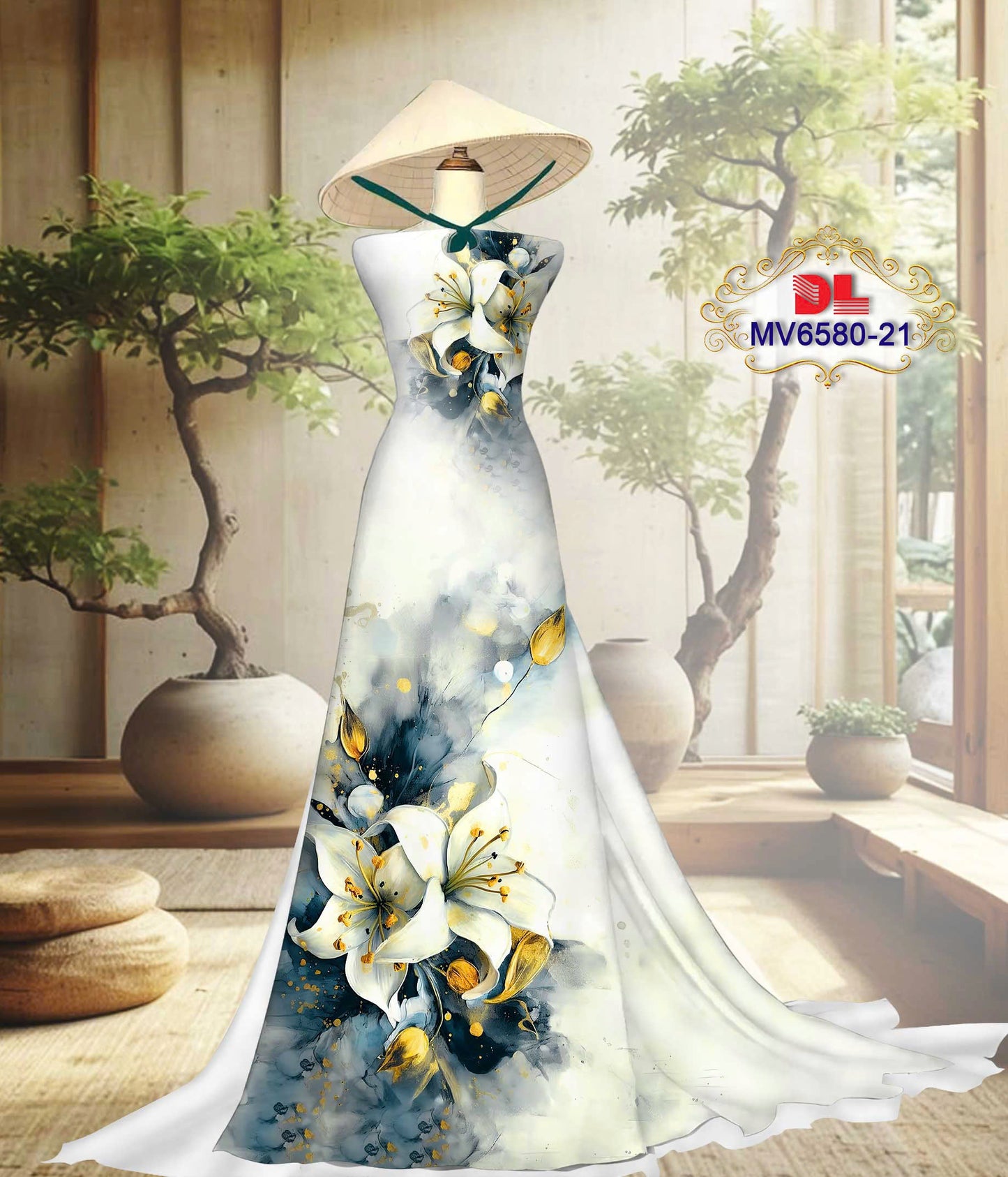 Pre-order: Customized Traditional Vietnamese Ao Dai | Vietnamese Ao Dai For Women