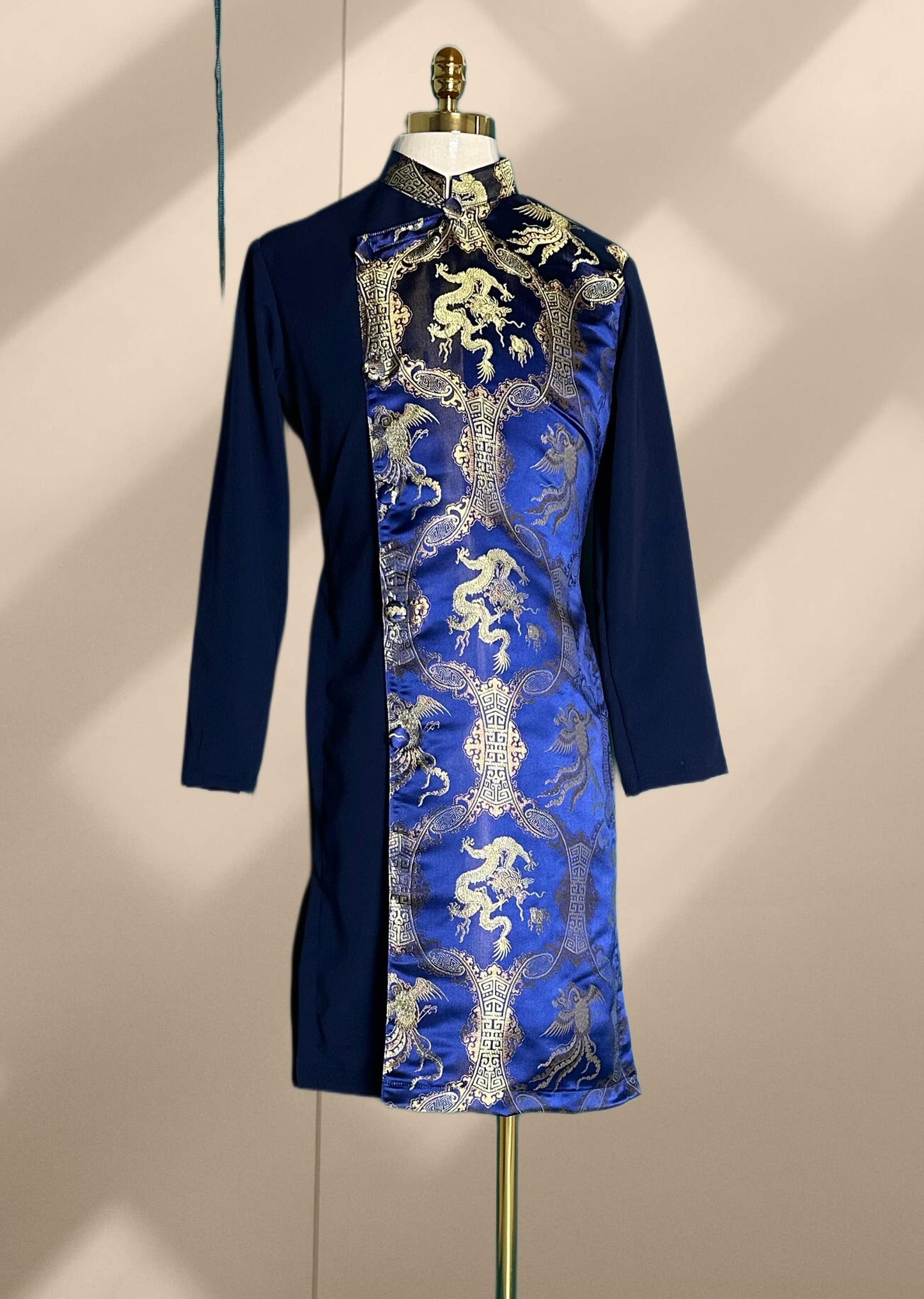Men Jacquard Gam Ao Dai Top | Pre-made Traditional Vietnamese Ao Dai | Lunar New Year | Ao Dai for Dad, Boy