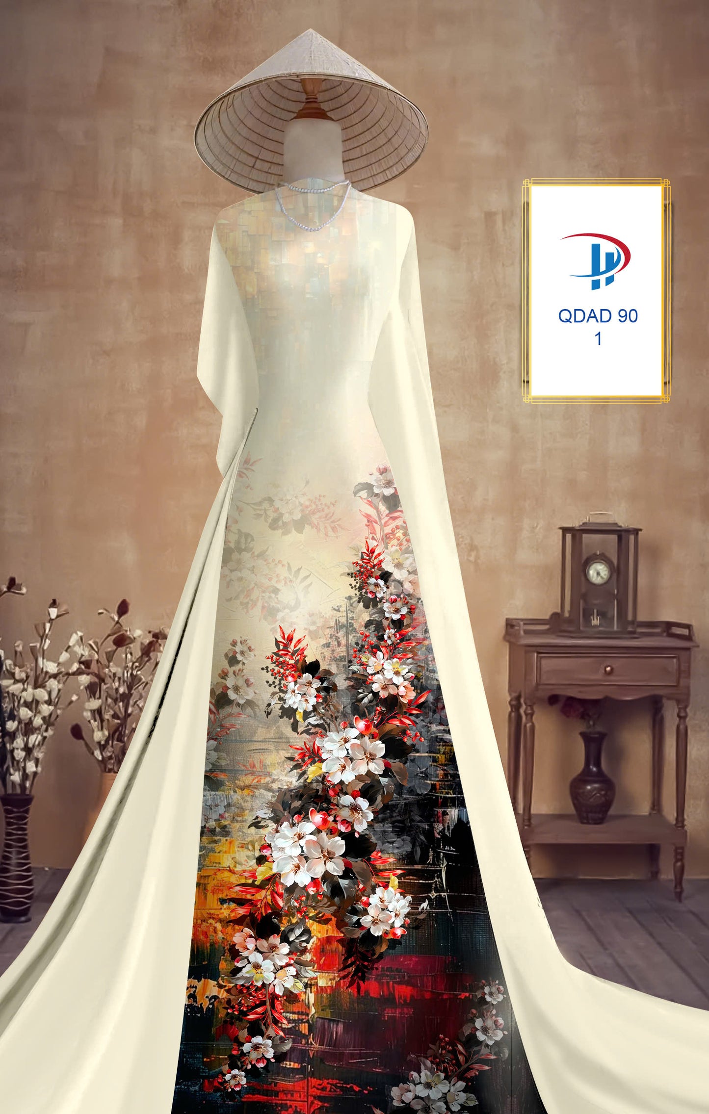 3D Print Traditional Ao Dai Vietnam | Vietnamese Ao Dai For Women