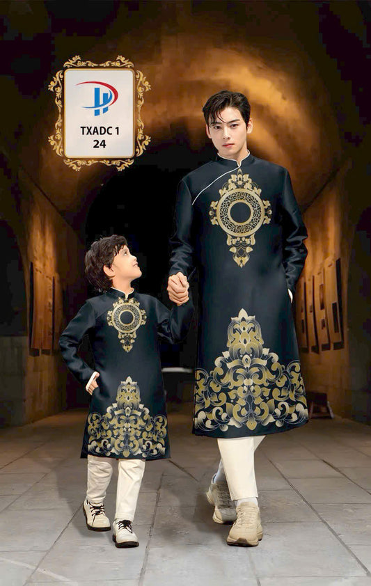Men's Ao Dai - 3D Printed Men Ao Dai