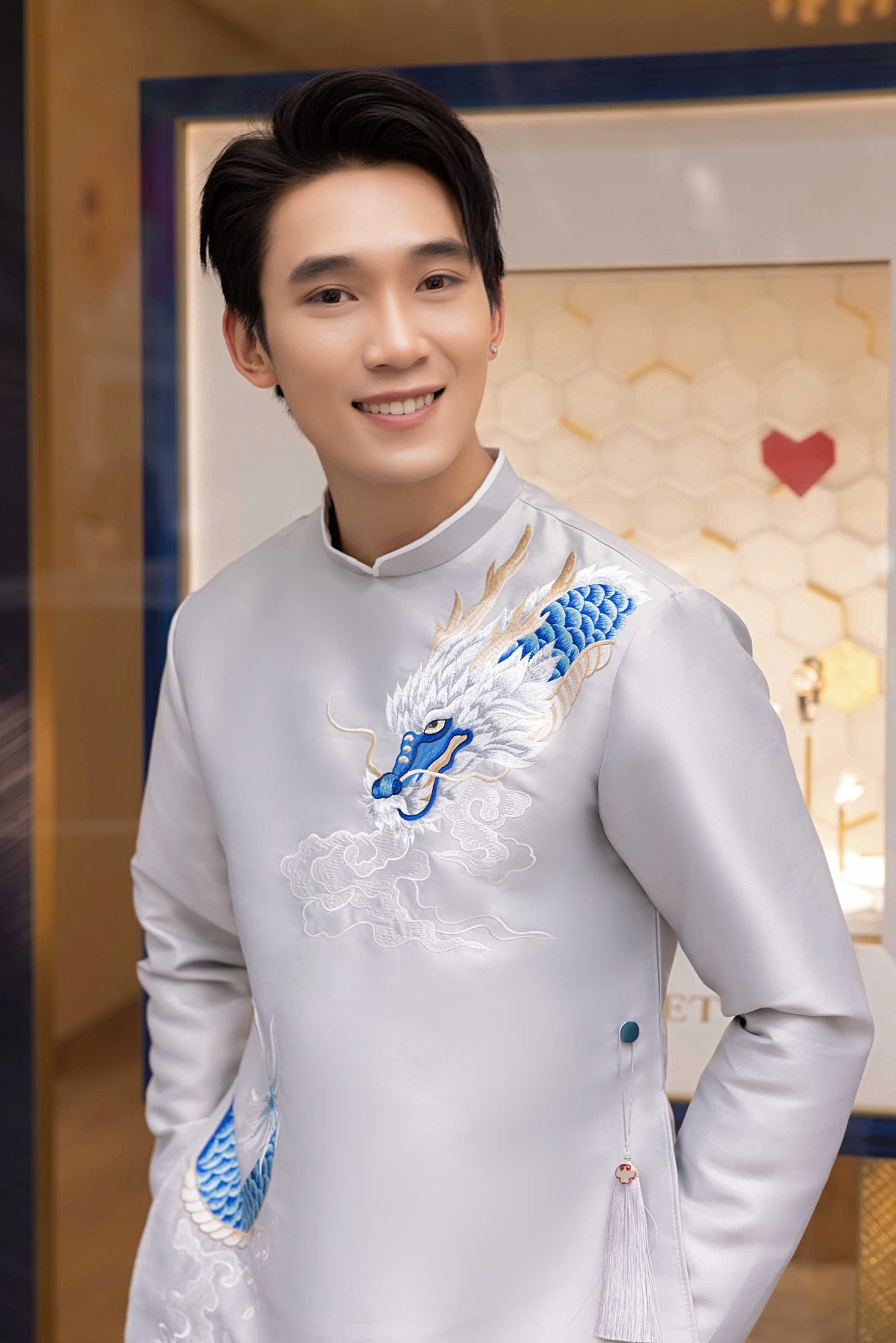 Men Ao Dai - Long Vĩ Ao Dai