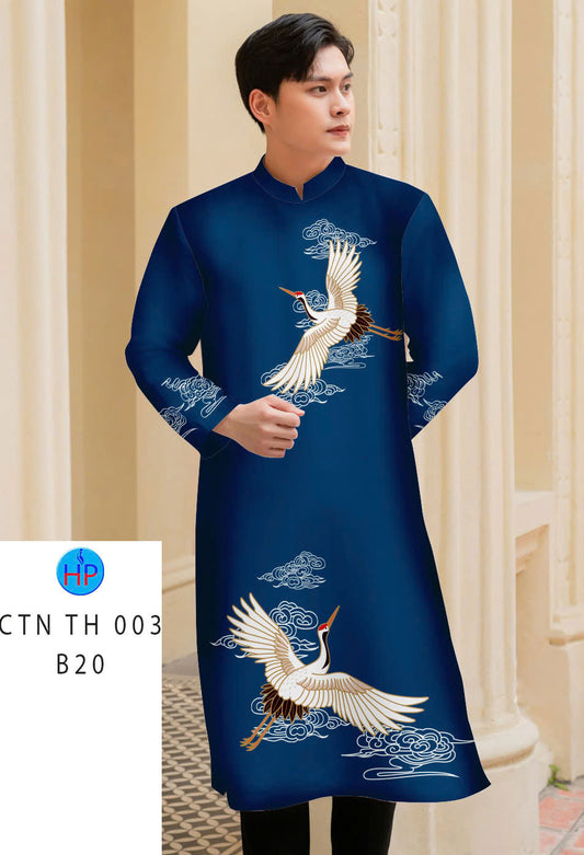 Men's Ao Dai - Vietnamese Traditional Ao Dai For Men