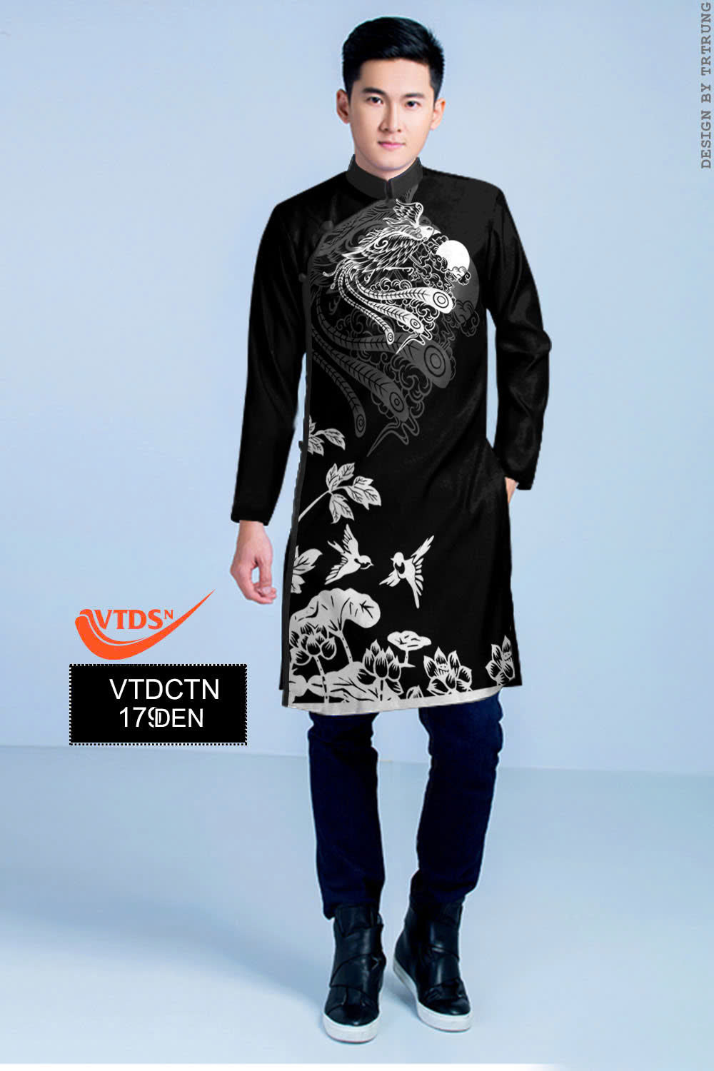 Ao Dai Nam | Men ao dai | Vietnamese Traditional Ao Dai For Men | Vietnamese Lunar New Year