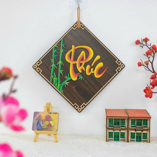 Tet Decorations 2025 Couplet | PHUC LOC THO Hanging Couplets |Vietnamese Lunar New Year