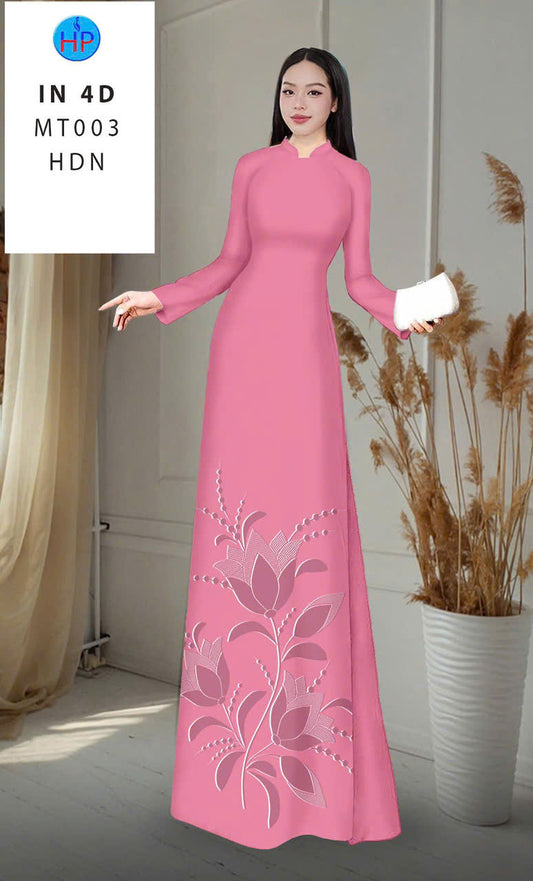 4D Thai Tuan Fabric Ao Dai - Vietnamese Ao Dai For Women - Áo Dài Truyền Thống