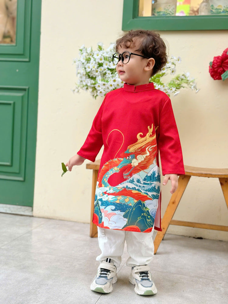 Boy's Ao Dai - Ao Dai Be Trai