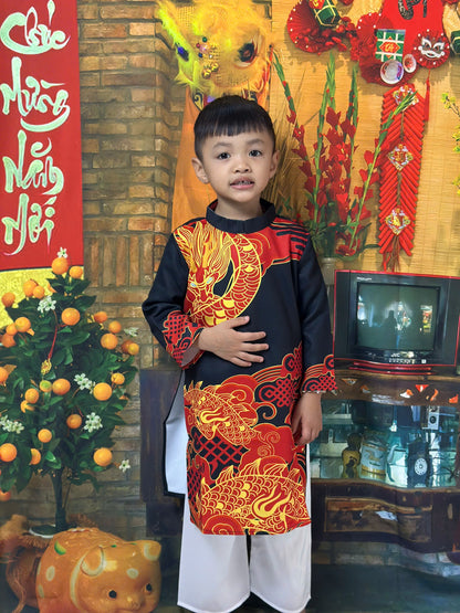 Boy Vietnamese Ao Dai Dress | Ao Dai Kids Boy