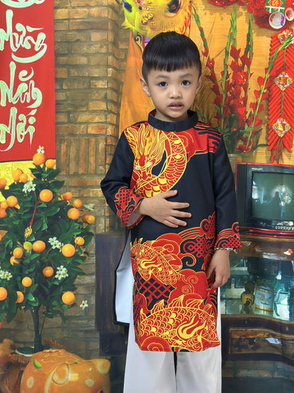 Boy Vietnamese Ao Dai Dress | Ao Dai Kids Boy