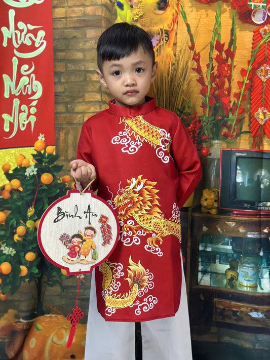 Boy Vietnamese Ao Dai Dress | Vietnamese Ao Dai