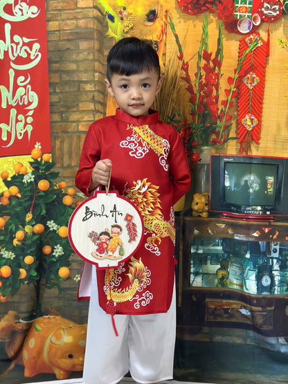 Boy Vietnamese Ao Dai Dress | Vietnamese Ao Dai