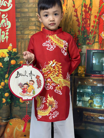 Boy Vietnamese Ao Dai Dress | Vietnamese Ao Dai