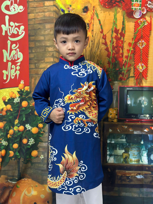 Boy Vietnamese Ao Dai Dress | Vietnamese Ao Dai