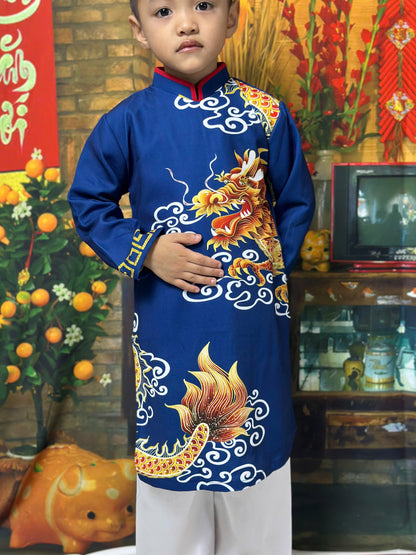 Boy Vietnamese Ao Dai Dress | Vietnamese Ao Dai