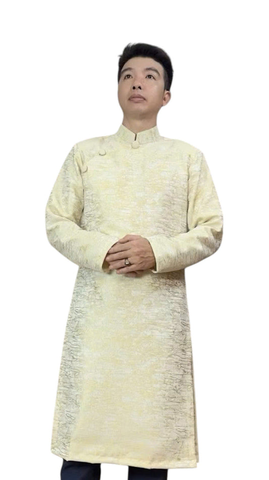Men Vietnamese Ao Dai | Modern Men Long Dress | Different colors