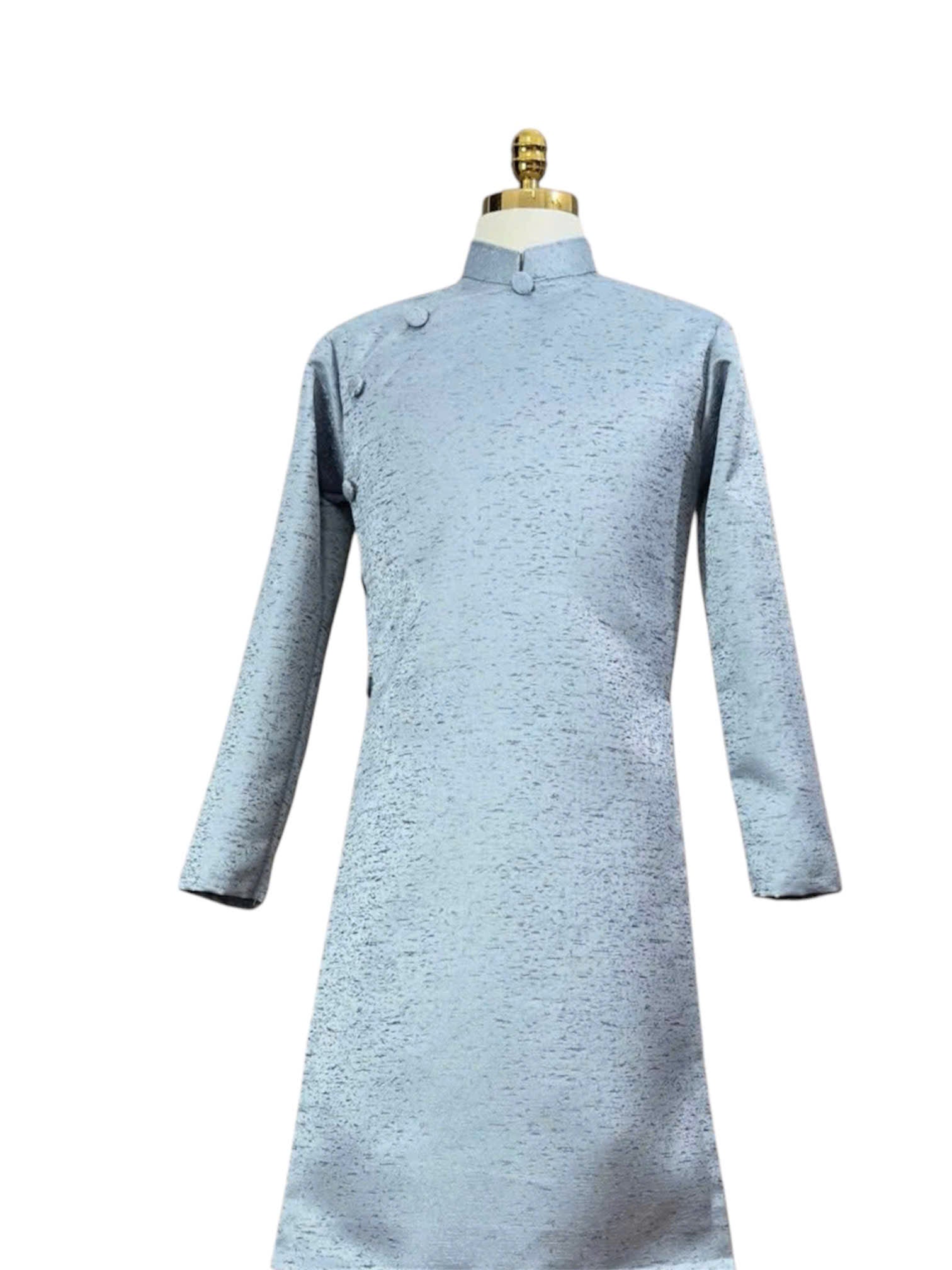 mens maxi dress Men Vietnamese Ao Dai | Modern Men Long Dress