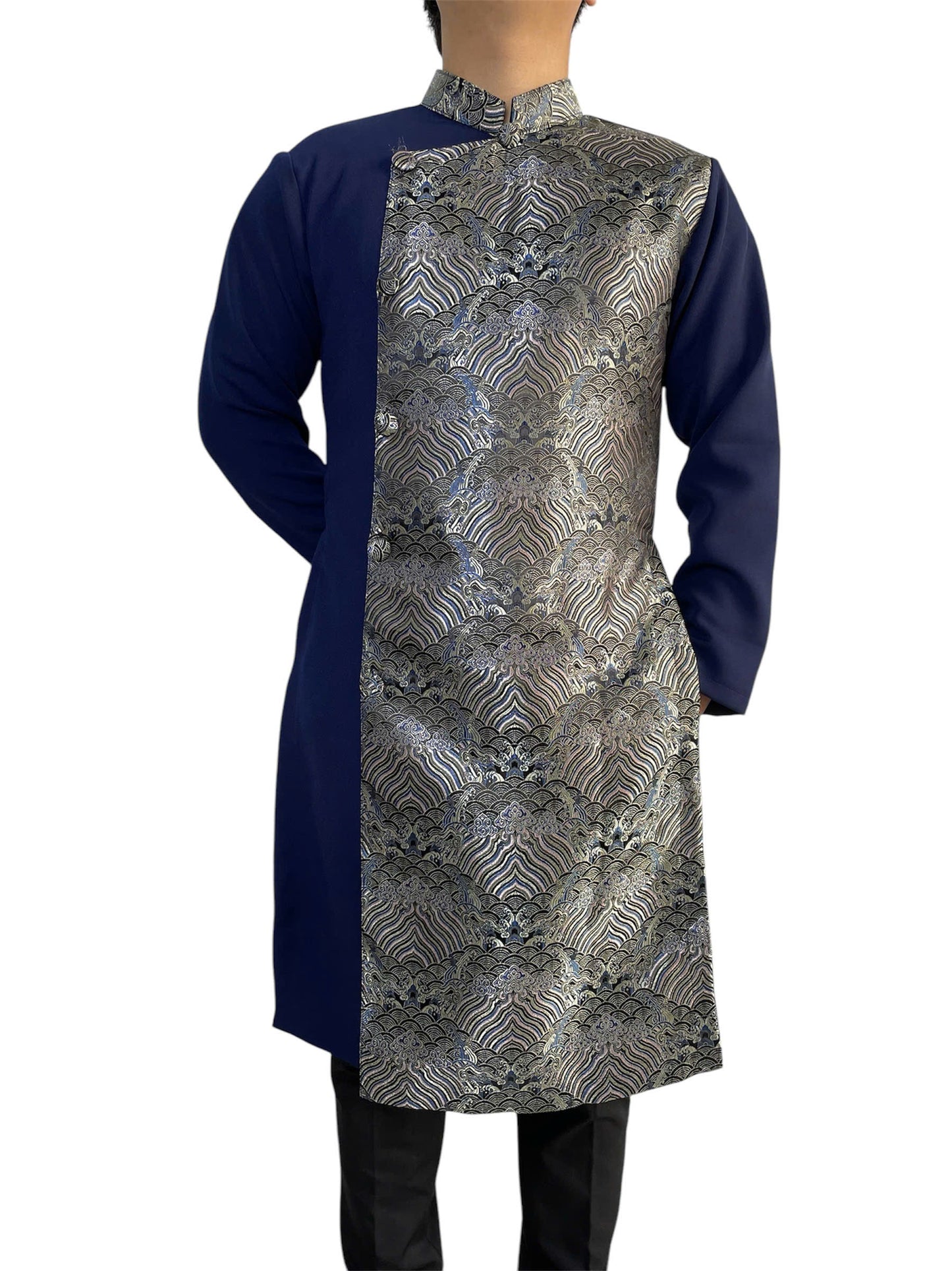 Men Damark Gam Ao Dai | Pre-made Traditional Vietnamese Ao Dai
