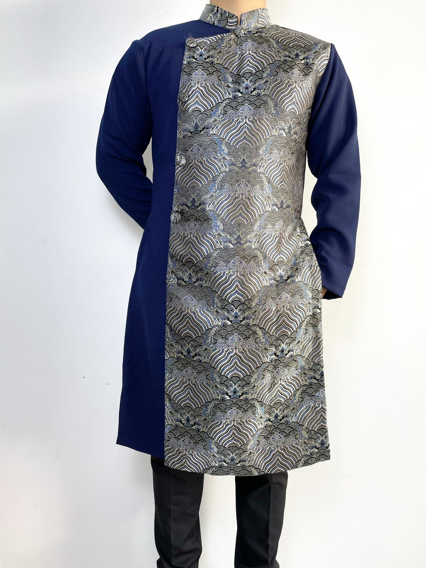 Men Damark Gam Ao Dai | Pre-made Traditional Vietnamese Ao Dai
