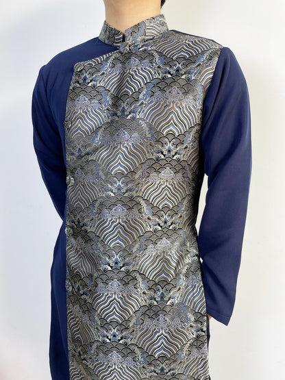 Men Damark Gam Ao Dai | Pre-made Traditional Vietnamese Ao Dai