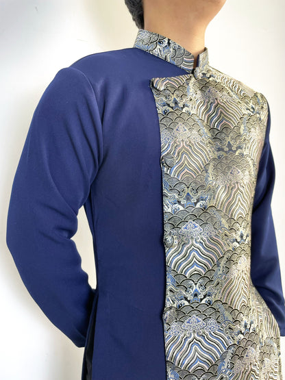 Men Damark Gam Ao Dai | Pre-made Traditional Vietnamese Ao Dai