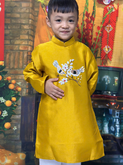 Boy Vietnamese Ao Dai Dress | Vietnamese Ao Dai- Ao Dai Top