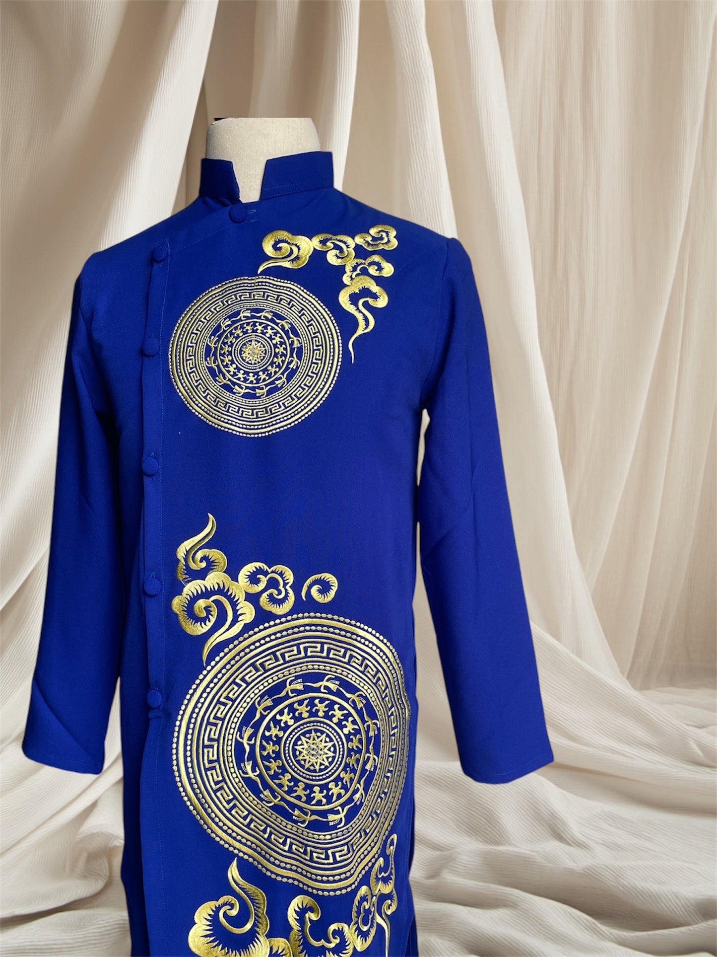 Traditional Ao Dai For Men - Vintage Ao Dai For Men | Men Dress