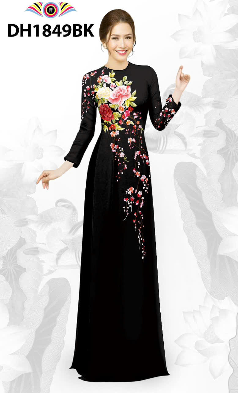 Pre-order: 3D Printed Ao Dai Women - Vietnamese Long Dress Ao Dai