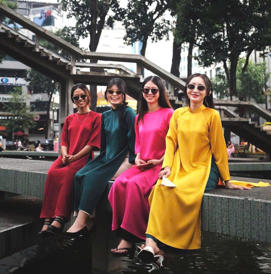 Loose Ao Dai | Áo Dài Dáng Suông | Ao Dai Viet Nam