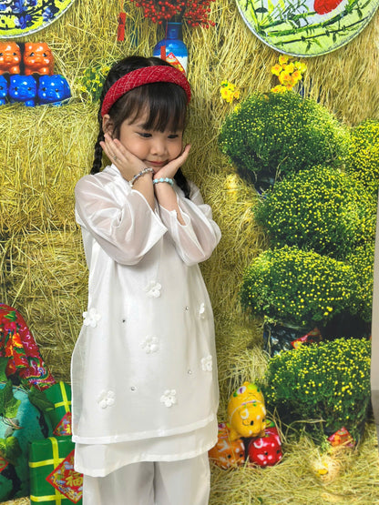 Vietnamese Ao Dai For Kid - Ao Dai For Daughter | Áo Dài Bé Gái