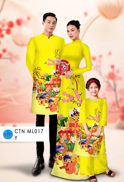 Yellow Ao Dai For Women Men - Couple Ao Dai | Family Ao Dai Dresses