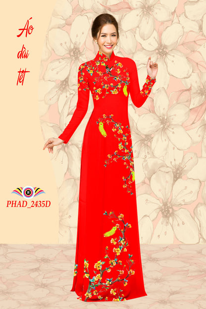 3D Printed Ao Dai Women - Tet Ao Dai Women - Áo Dài Bộ