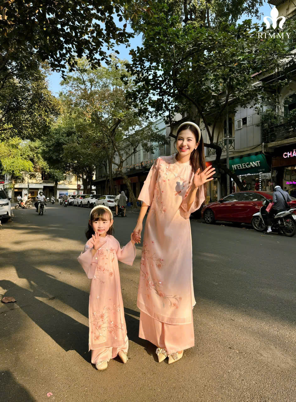 Dao Vietnamese Traditional Ao Dai For Women - Double Layers Chiffon Silk Ao Dai Women - Ao Dai Viet Nam