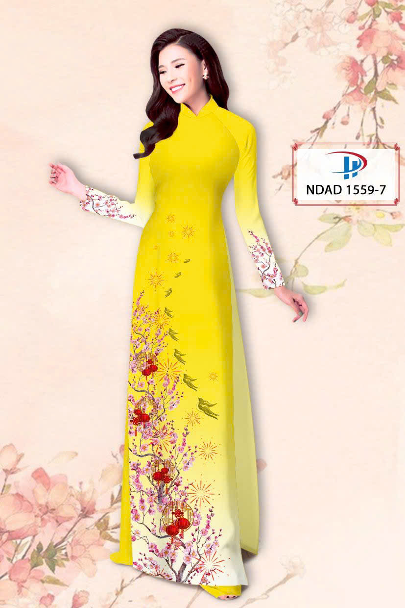 Pre-order: 3D Printed Flower Ao Dai - Traditional Vietnamese Dress for Women