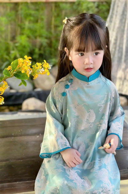 Ao Dai For Daughter - Baby Girls Ao Dai | Áo Dài Tết 2025