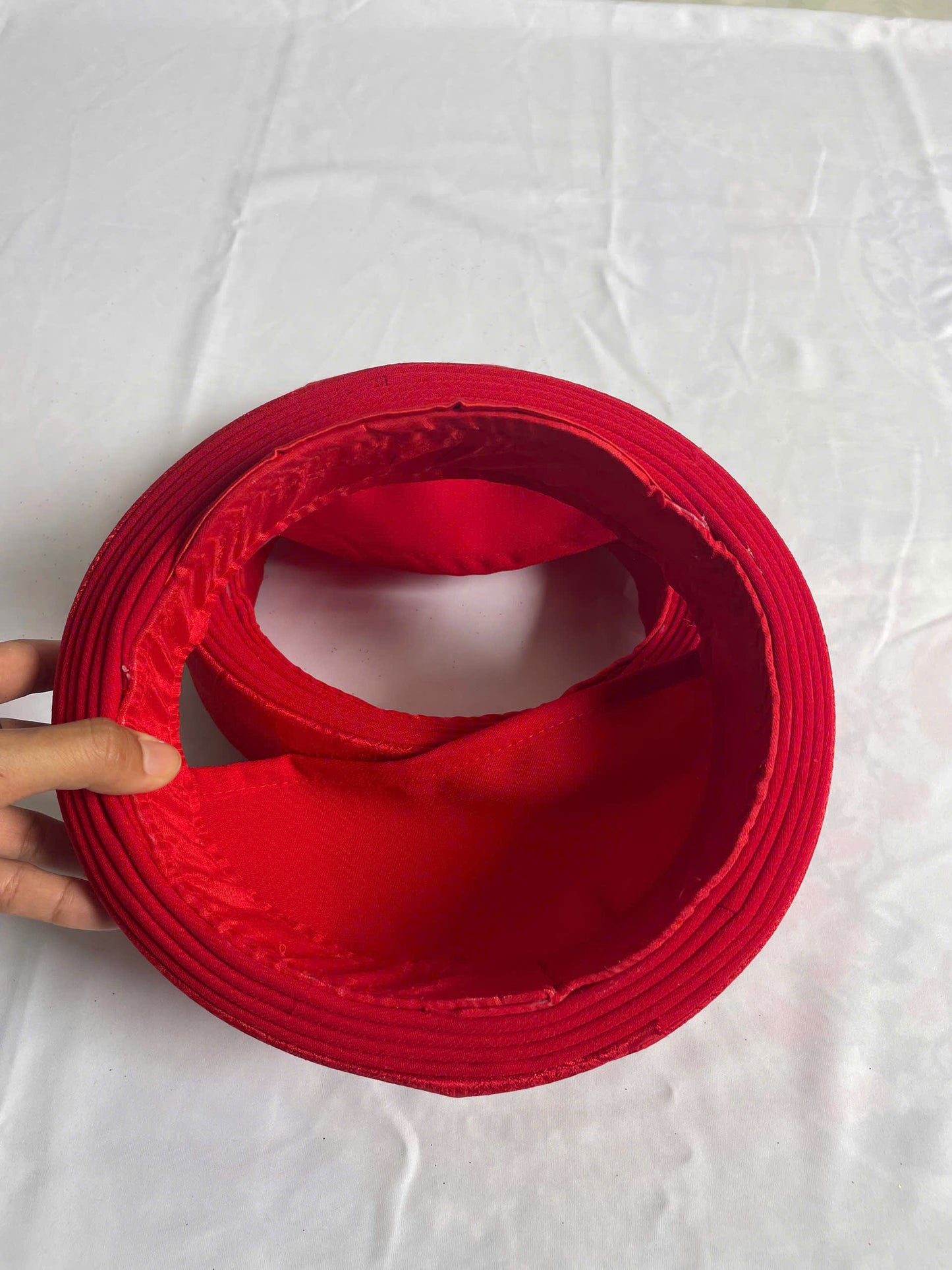 Red Hat Ao Dai For Groomsmen- Headband for Ao Dai Dress - Khăn Đóng Chú Rể