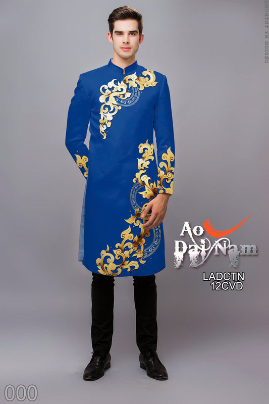 Pre-order Traditional Ao Dai For Men - 3D Printed Ao Dai Men