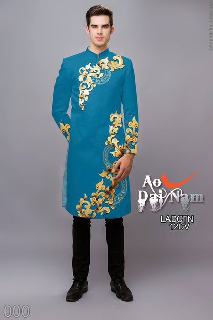 Pre-order Traditional Ao Dai For Men - 3D Printed Ao Dai Men