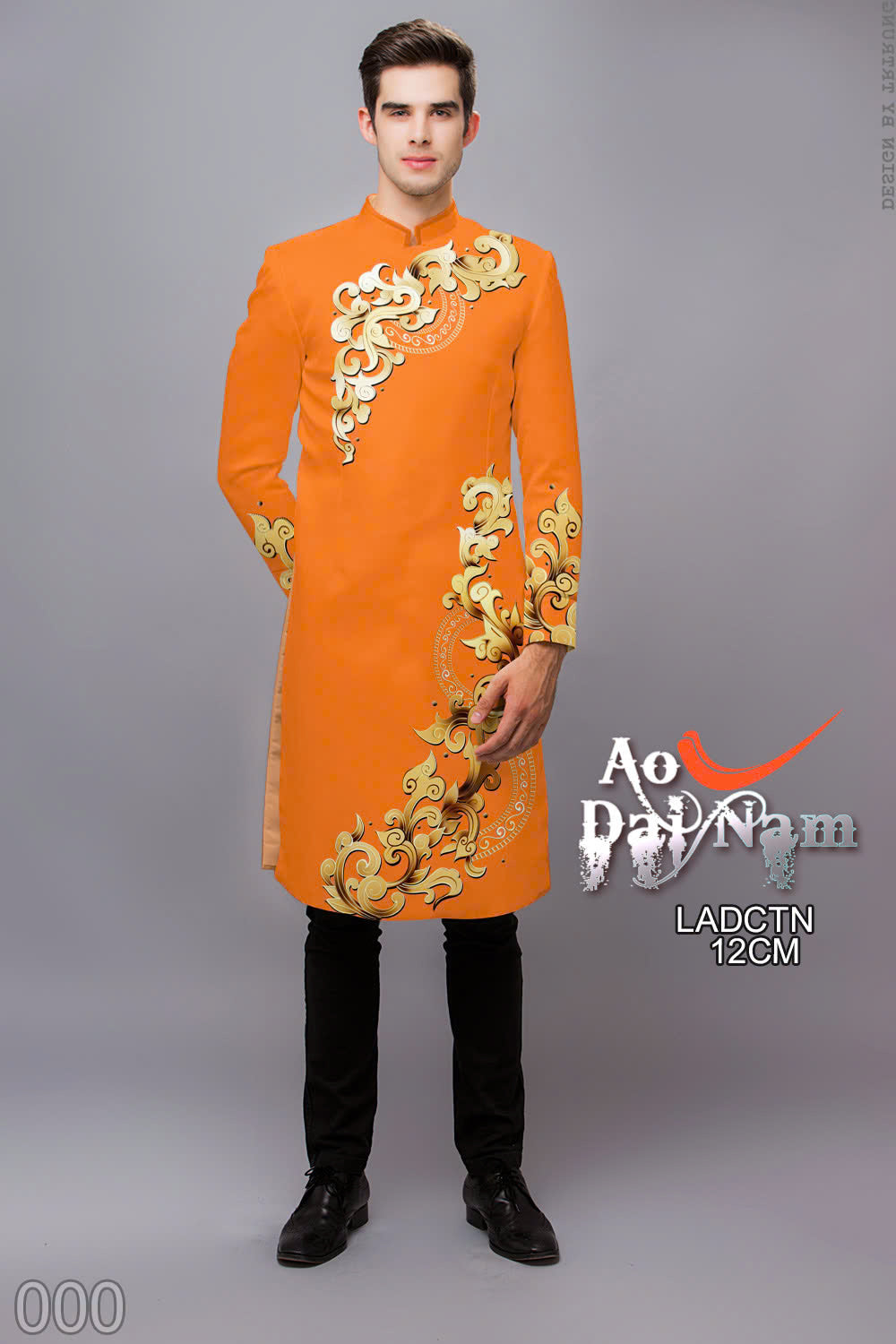 Pre-order Traditional Ao Dai For Men - 3D Printed Ao Dai Men